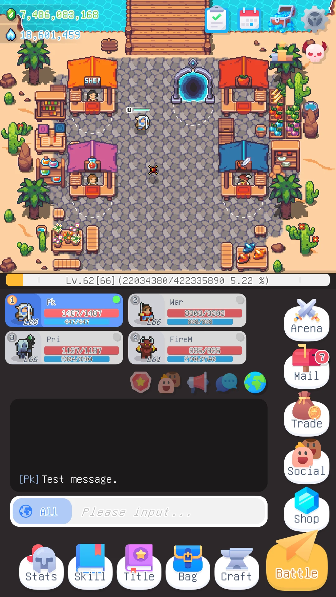 TinyWorld-Idle mmorpg screenshot
