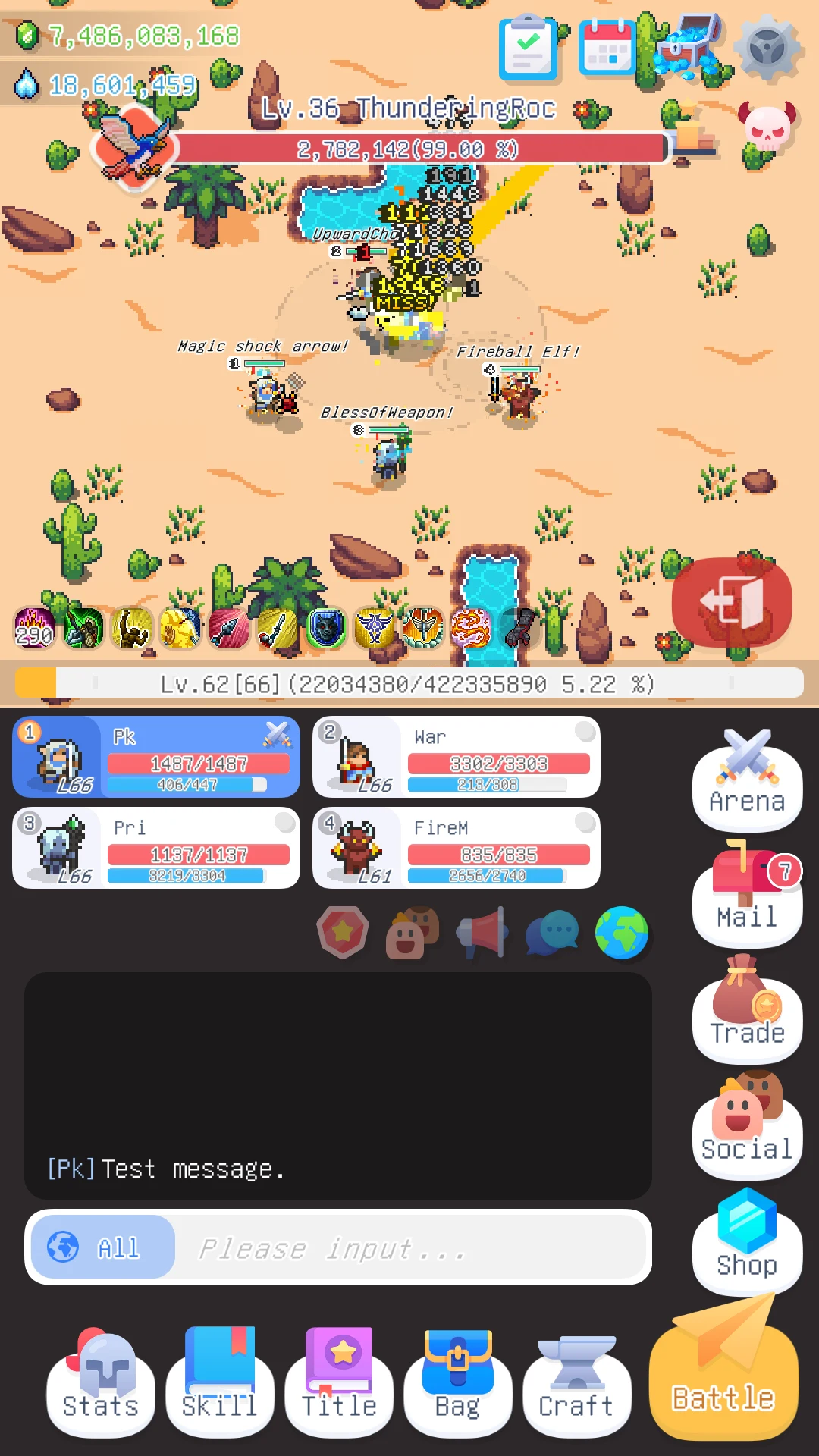 TinyWorld-Idle mmorpg screenshot
