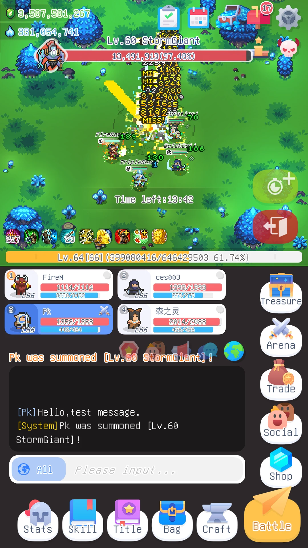 TinyWorld-Idle mmorpg screenshot